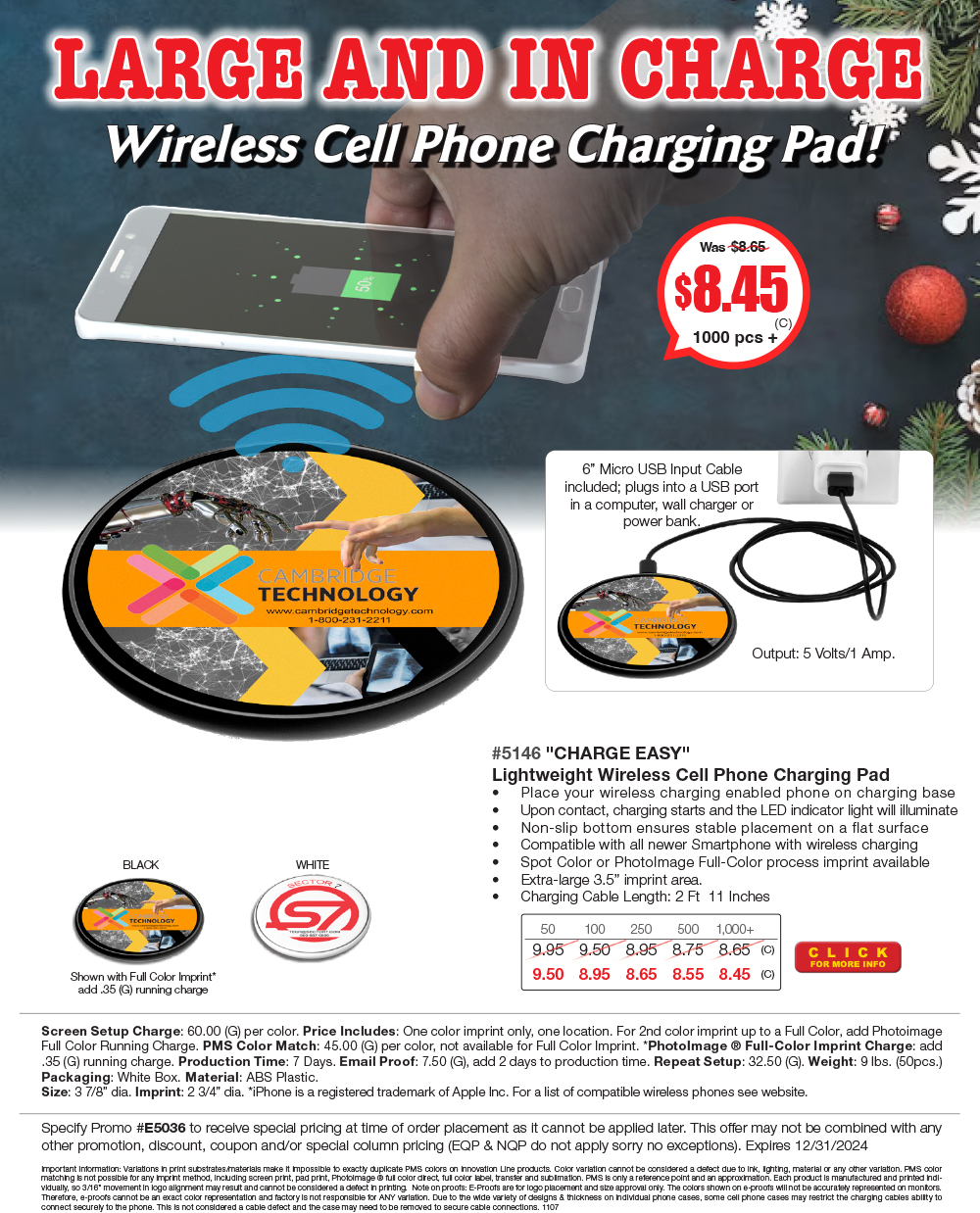 5146 Wireless Phone Charger