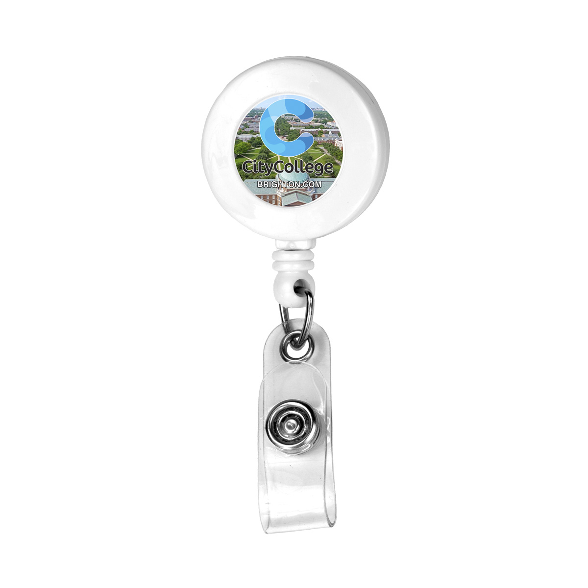 Oberlin 30” Cord Retractable Carabiner Style Badge Reel and Badge Holder  (Patent D539,122) - Innovation Line Canada