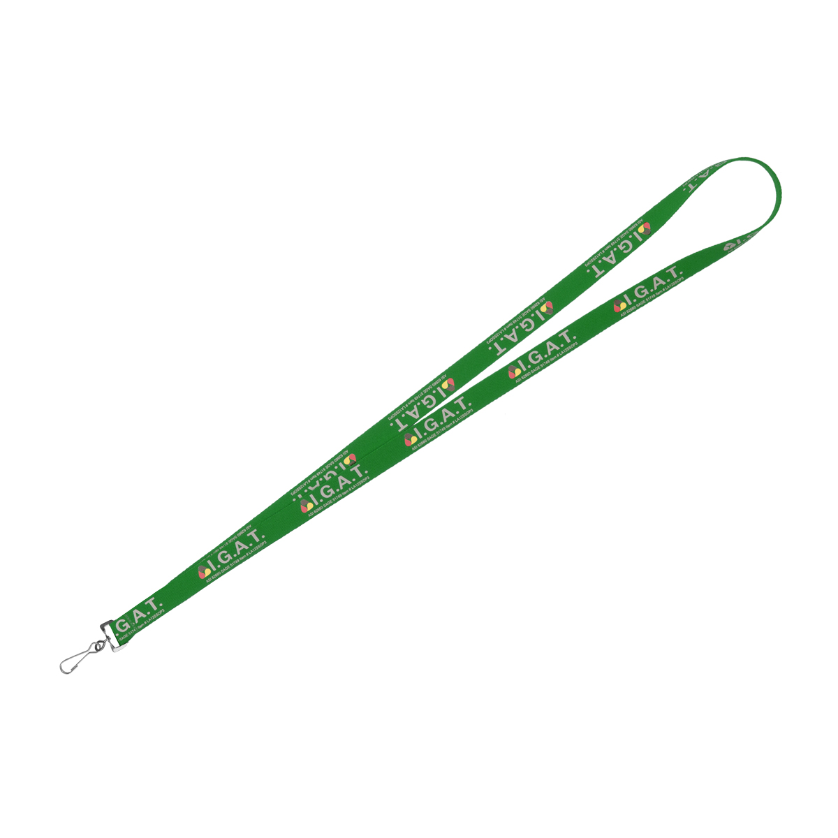 "LASALLE" 1/2” Super Soft Polyester Multi-Color Sublimation Lanyard (Overseas Production 8-10 weeks)